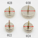 20x Nail-on Felt Floor Protectors Furniture Table Chair Leg Pad Silde Guard