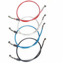 Motorcycle Braided Steel Brake Clutch Oil Hose Line Pipe Tube 50cm Red