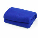 Soft Blue Microfiber Cleaning Towel Car Auto Wash Dry Clean Cloth 23"x 63"i New