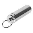 2pcs Portable Pocket Toothpick Holder Waterproof Box Metal Pill Case Keych VRY