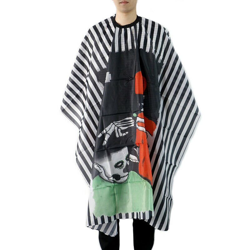 Waterproof Mexican Cutting Hair Haircut Barber Cape Hairdressing Apron Wrap G Kw