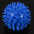 1pc Spikey Massage Ball Soft for Palm Feet Arm Neck Back Blue 5.5CM