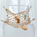 Small Pet Bird Climbing Net Bird Parrot Toys Pet Supplies Hemp Rope Traini DAI