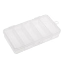Double Side 5 Compartments Fishing Tackle Box Lure Hooks Storage Accessaries