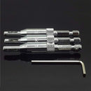 10Pcs Set Tools Self Centering Hinge Twist Drill Bits Window Doors Screw Ho N4J3