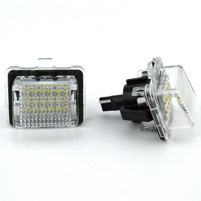2X Canbus LED Number License Plate Light For Mercedes Benz W216 W212 W221 HCI