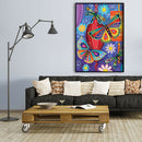 Colorful Butterfly Dragonfly 5D Full Round Diamond Painting 30x40cm (B2435)