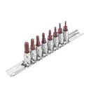 8pcs Socket Set Torx Star Repair Drive Bit Sturdy Maintenance T8-T40 Practical