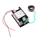 AC Digital Ammeter Voltmeter LCD Panel Amp Volt Meter 100A 300V Black A