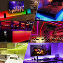 LED Light Strip 5050 Tape Lights LED Strip Lights with Remote for Home Light Nw