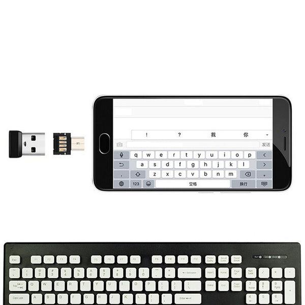 2XMicro USB Male to USB Female OTG Adapter Converter For Android Tablet Phone JR
