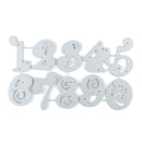Numbers Sewing Metal Die Cutting DIY Scrapbooking Album Decors Embossing Folder