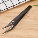 Black Ceramic Tweezers Set - Antistatic,Anticorrosion,Antimagnetic,Highly H