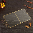 3xVintage Dual Sided Hanging Clear Picture