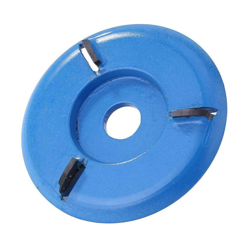 3 Teeth Plane Wood Carving Disc Polishing Grinding Tool Milling Cutter