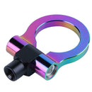 Aluminum Car Towing Strap Trailer Towing Hook Front Bumper Colorful Hook