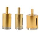 3PCS Diamond Holesaw Tile Ceramic Glass Slate Porcelain Marble Drill Bits