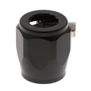 2PCS Replacement Car AN8 Fuel Oil Water Pipe Hose End Finisher Clip Clamp