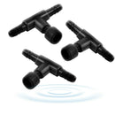 10Pcs 4mm Air-Flow Control Valve Aquarium Fish Tank Regulator Pump Tube Pipe Set