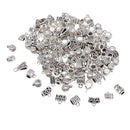 120PCS Mixed Tibetan Connectors Spacer Bail Beads Charms DIY Jewelry Findings