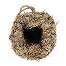 2 Style Handmade Straw Small Pet Bird Nest Pocket Birdhouse Hatch Rest Hut