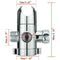 1/2''3-way T-type shower fixed seat water separator nozzle split with socke