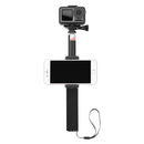 For DJI OSMO Action 35.63" Extend Selfie Stick w/ Phone Clip Clamp Sports Camera