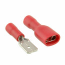 300PCS Red Blue Yellow Insulated Wire Spade Crimp Connector Terminal Male Female