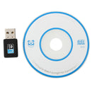 USB 150Mbps 802.11n/g/b Mini WiFi Wireless Card Adapter for WIN XP VISTA 7 F5R3