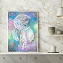 5D DIY Full Drill Diamond Painting Dreamcatcher Embroidery Mosaic Kit Decor