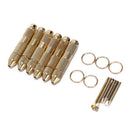 5pcs easy carry outdoor camping brass toothpick multi-functional ear tools ME