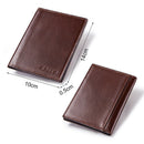 Leather Portable Travel Passport ID Card Cover Holder Case Protector Organizer