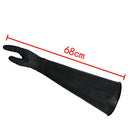68cm/27'' Right Abrasive Gauntlet Gloves for Sandblasting Sand Blasting Tool