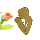 Beautiful Mother Kiss Baby Metal Cutting Dies Photo Album Decor Cutter Card3CL