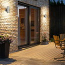 Stainless Steel Up Down Wall Light GU10 IP65 Double Outdoor Wall Light