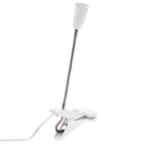 26cm E27 Clamp Lamp Base Desk LED Light Bulb Socket Holder with Switch Wire