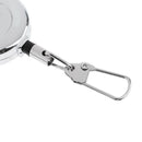 Retractable Key Chain Reel Badge Holder Fly Fishing Zinger Retractor 50cm