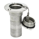 Stainless Steel 316 Boat Deck Gas Filler w/ Keyness Cap for Boats - 50mm 2 inch