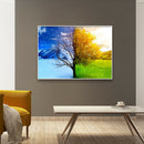 Full Round Drill Diamond Painting DIY Autumn Winter Tree Rhinestone Picture