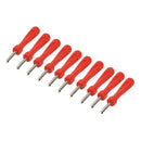10pcs Tire Valve Core Removal Tools Wrenches Valve Stems Caps Hand Repair Tools