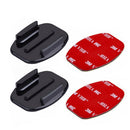 For GoPro HERO2x Helmet Adhesive Mounts Action Camera Curved Flat Holder Pads