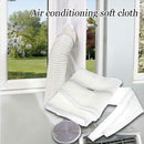 4m Mobile Air Conditioner Soft Cloth Window Frame Sealing Cloth (White)