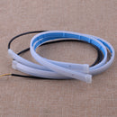 2pcs 60CM Flexible Car LED Strip Light Bar DRL Turn Signal Strip Headlight Light