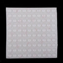 100x Silicone Bumpers Clear Round Buffer Pads Rubber for Furniture Desk