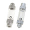 2pcs Aquarium Fish Tank Plant Aluminium CO2 Bubble Counter with Check Valve