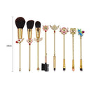 8pcs Cartoon Makeup Brushes Kit Blush Eyeshadow Face Cosmetic Pens (2) A