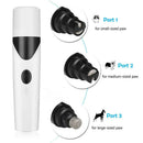 Electric Dog Pet Nail Grinder Cat Nail Claw Paw Toe Clipper Trimmer Grooming Kit