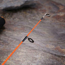 52cm FRP Black+Red Portable Lightweight Winter Ice Fishing Casting Rod