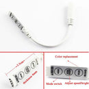 3 Key Control Dimmer Amplifier RGB 5050 3528 LED Light Strip 12V OHK