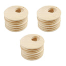 150pcs Natural Round Unfinished Wood Pendants Wooden Circles 30mm 40mm 50mm